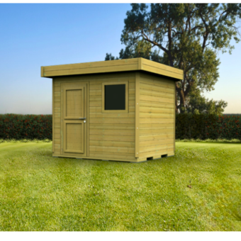 Abri de jardin en bois toit...