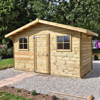 Abri de jardin en bois - 2...