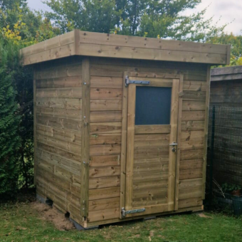 Abri de jardin en bois -...