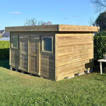 Abri de jardin 390x300cm