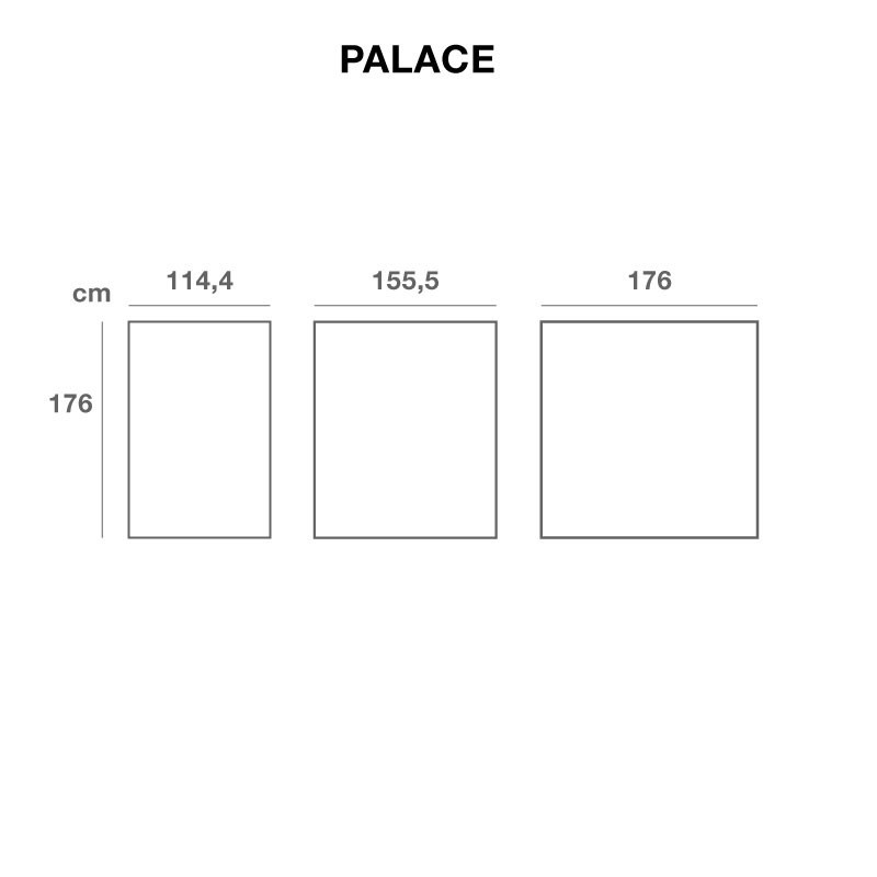 Plan Clôture occultante en bois - Palace