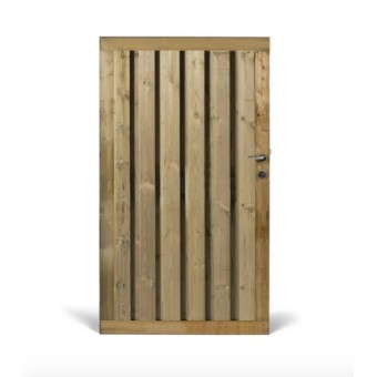 Porte en bois 99 x 176 cm - Castle