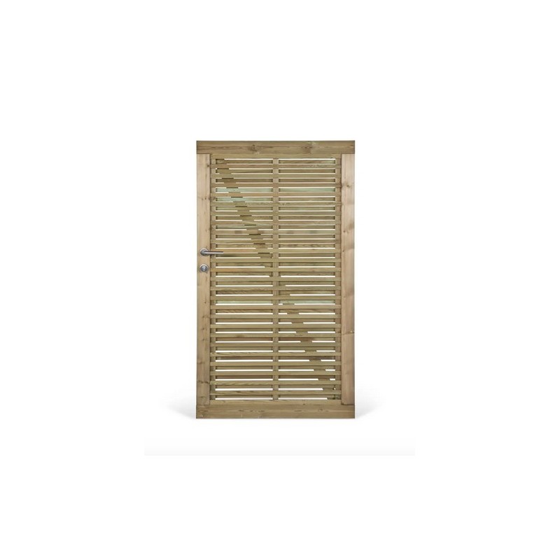 Porte en bois 99 x 176 cm - Isaura Twin Pine