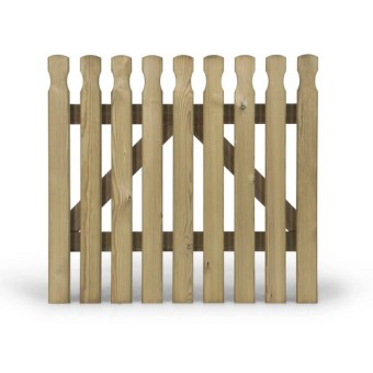 Portillon en bois simple 88 x 82 cm - Juvel