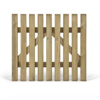 Portillon en bois 88 x 82/118 cm - Oxford