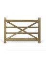 Portail en bois simple 166 x 120 cm - Rancho