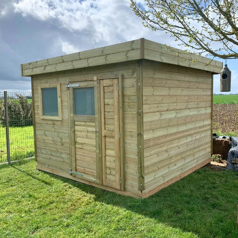 Cabane De Crèche Vide Style Rustique - 15x10x15 Cm, Pour Figurines 6 Cm - Fabriquée à La Main En Italie