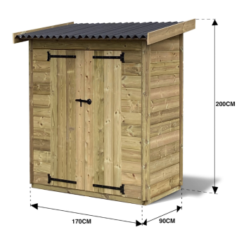 Armoire de jardin en bois...