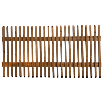 Clôture basse en bois - Garda