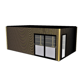 Studio de jardin en bois -...