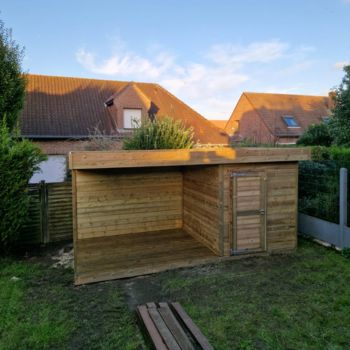 abri de jardin en bois