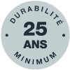 durabilité 25 ans