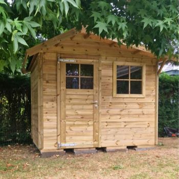 abri de jardin en bois